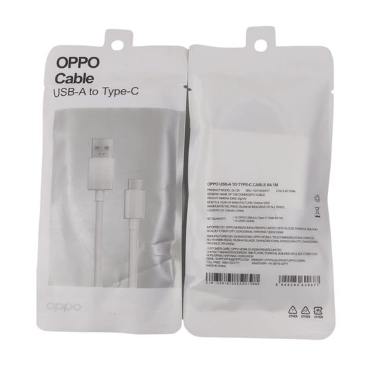 Imported-Oppo 8A Cable A to C