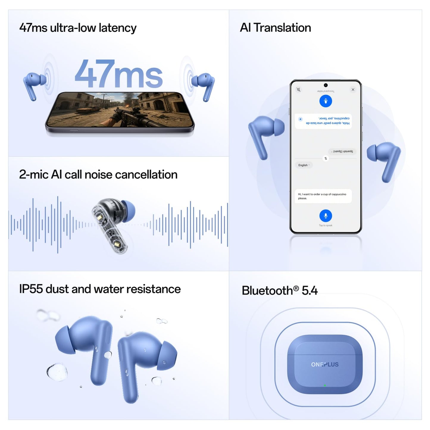 One Plus Buds 3R TWS Earbuds (Mix Colors)
