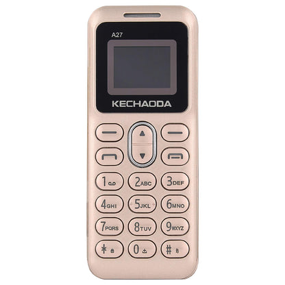 KECHAODA A27 Keypad Dual Sim Mini 0.6" Display Keypad Phone