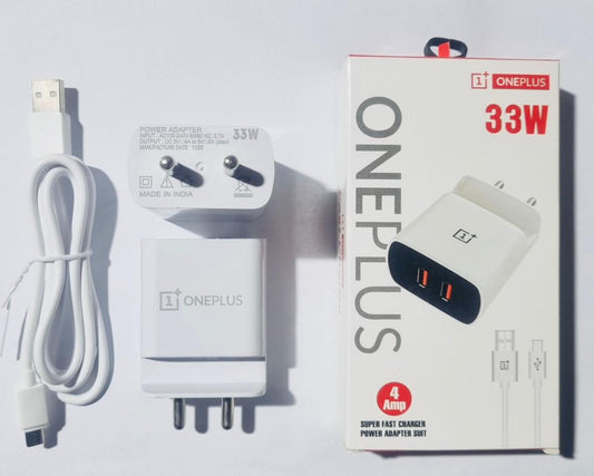 OnePlus 33W Charger With Stand- With Micro USB