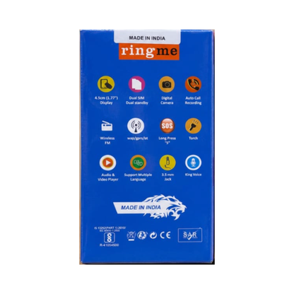Ringme R1 310 1.8" Display | Dual Sim | Call Recording