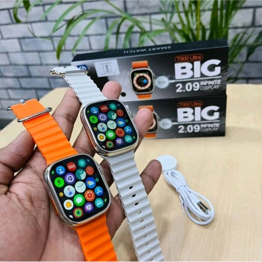 Imported Smartwatch 2.09" Display-Mixed colors  T900 Ultra