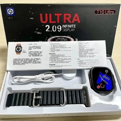 Imported Smartwatch 2.09 Display-Mixed colors  T10 Ultra