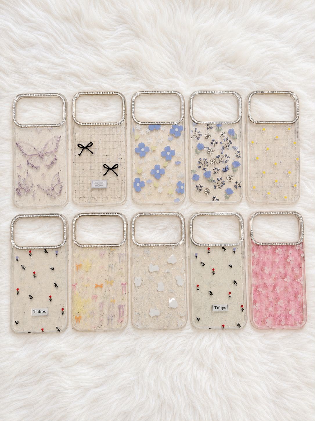 NEW FLORAL DESIGN  WITH DIAMOND RING (Pouch packing)