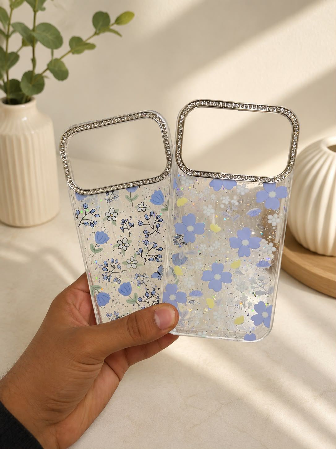NEW FLORAL DESIGN  WITH DIAMOND RING (Pouch packing)