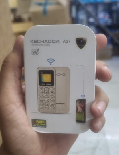 KECHAODA A27 Keypad Dual Sim Mini 0.6" Display Keypad Phone