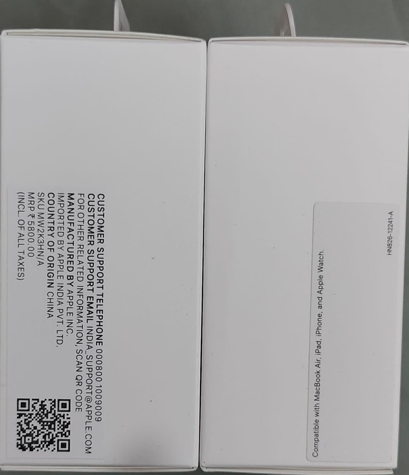 Apple 35W Adaptor (Care Warranty)