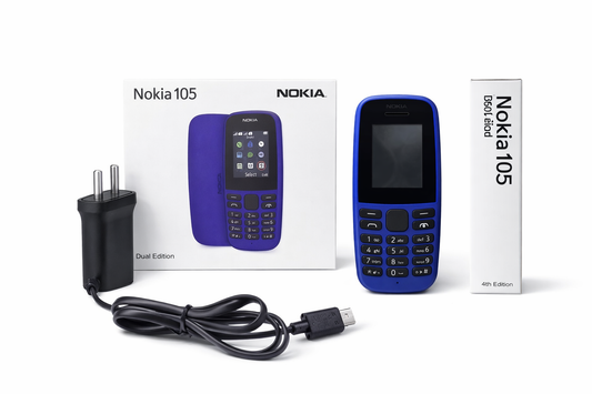Nokia-105 Dual Sim Refurbished A+ Quality (Assorted Colors)